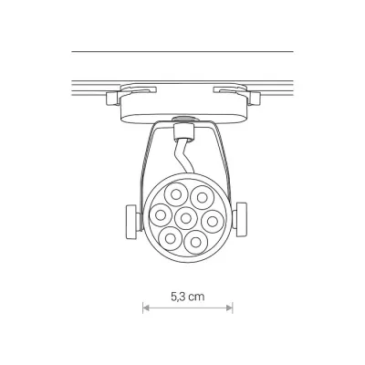 Светильник Nowodvorski 8316 Profile Store pro led white 7W 3000K CN