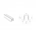 Шинопровод врезной Nowodvorski 8695 CTLS RECESSED TRACK 2M WHITE CN Шинопровод врезной Nowodvorski 8695 CTLS RECESSED TRACK 2M WHITE CN