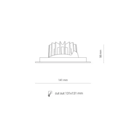 Точечный светильник Nowodvorski 8722 CL DIA LED 18W 3000K WHITE / BLACK CN Точечный светильник Nowodvorski 8722 CL DIA LED 18W 3000K WHITE / BLACK CN