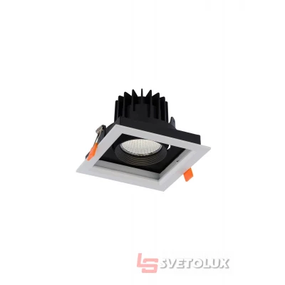 Точечный светильник Nowodvorski 8722 CL DIA LED 18W 3000K WHITE / BLACK CN