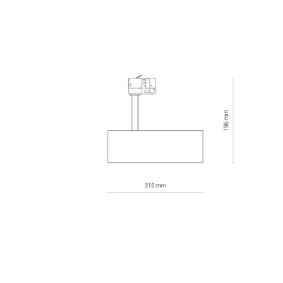 Трековый светильник Nowodvorski 8760 CTLS MILO LED BLACK 25W 3000K CN