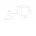 Світильник вуличний Nowodvorski 8966 CUMULUS CUBE M Світильник вуличний Nowodvorski 8966 CUMULUS CUBE M
