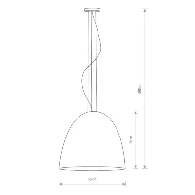 Светильник подвес Nowodvorski 9024 EGG BLACK L Светильник подвес Nowodvorski 9024 EGG BLACK L