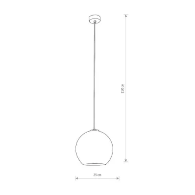 Светильник подвес Nowodvorski 9058 POLARIS COPPER