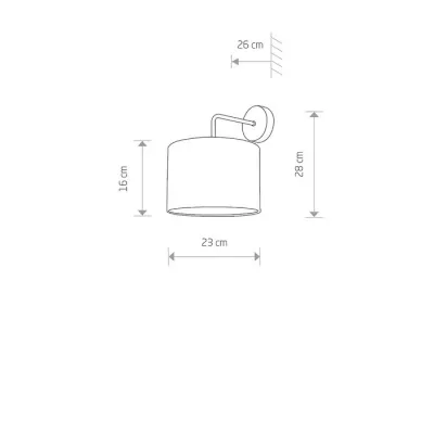 Бра Nowodvorski ALICE 9083 GRAY B Бра Nowodvorski ALICE 9083 GRAY B