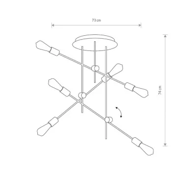 Люстра Nowodvorski 9297 Axis