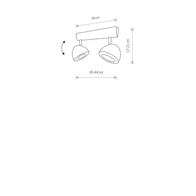 Світильник стельовий Nowodvorski VESPA WHITE 9593 Світильник стельовий Nowodvorski VESPA WHITE 9593