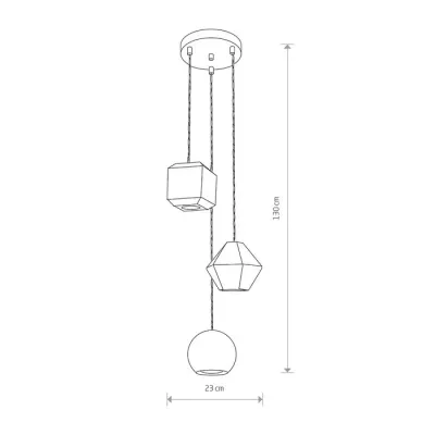 Люстра Nowodvorski GEOMETRIC 9695 Люстра Nowodvorski GEOMETRIC 9695