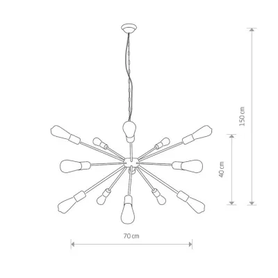 Люстра Nowodvorski ROD 9733