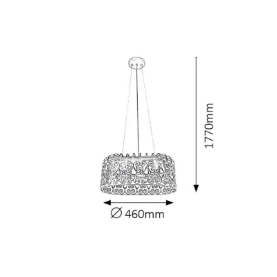 Подвес Rabalux 2157 Alessandra Подвес Rabalux 2157 Alessandra