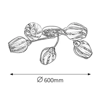 Люстра Rabalux 2970 Danila Люстра Rabalux 2970 Danila