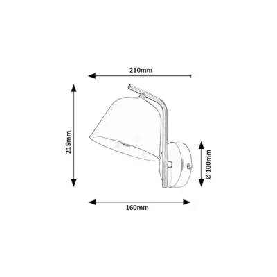 Бра Rabalux 3094 Malia