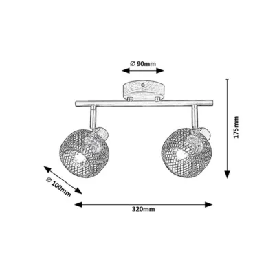 Спот Rabalux 3128 Grendel