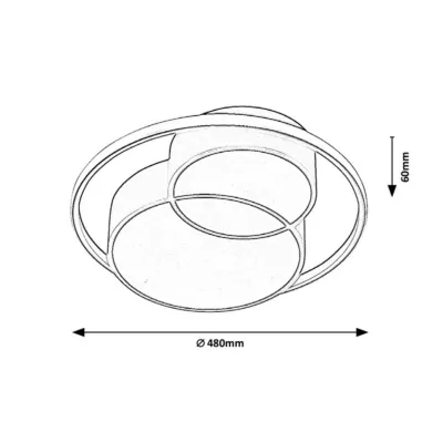 Люстра Rabalux 3320 Zenith
