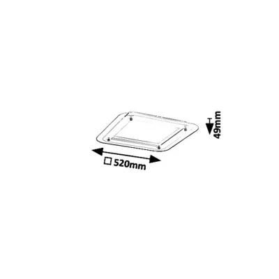 Стельовий LED світильник Rabalux 3490 Lorna Стельовий LED світильник Rabalux 3490 Lorna