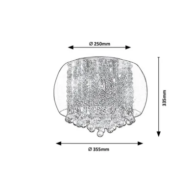Люстра Rabalux 3598 Ninelle