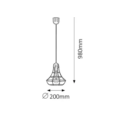 Підвіс Rabalux Ramsey 4650 Підвіс Rabalux Ramsey 4650