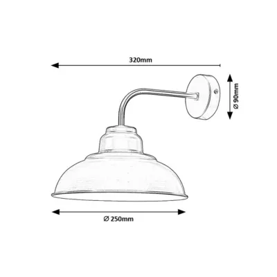 Бра Rabalux 5307 Dragan Бра Rabalux 5307 Dragan