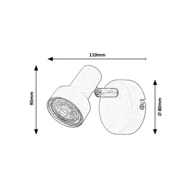 Спот Rabalux 5354 Konrad