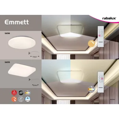 Потолочный светильник Rabalux 5698 Emmett Потолочный светильник Rabalux 5698 Emmett
