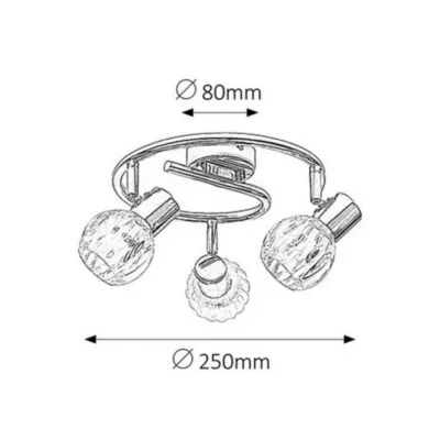 Спот Rabalux Lauren 6093