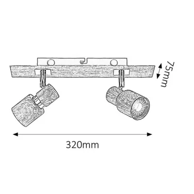 Спот Rabalux Merkur 6126