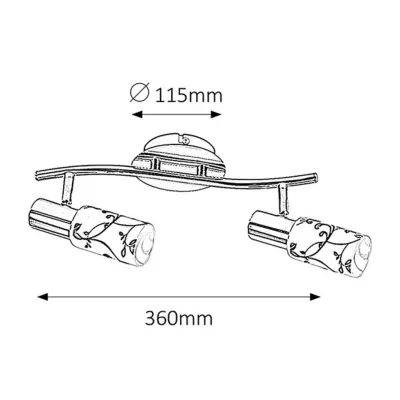 Спот Rabalux 6176 Blossom
