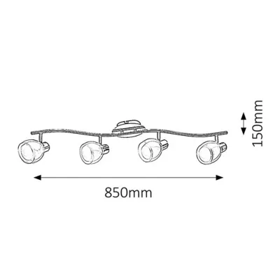 Спот Rabalux Dave 6838