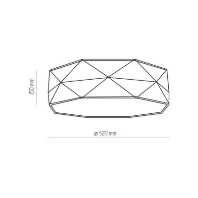 Люстра TK-Lighting kantoor NATURE 6195