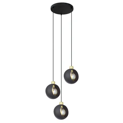 Підвісний світильник TK Lighting 2735 Cyklop Black