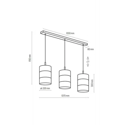 Подвесной светильник TK lighting 3215 Bogart black Подвесной светильник TK lighting 3215 Bogart black