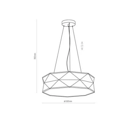Люстра TK lighting 3311 Kantoor