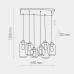 Подвесной светильник TK Lighting 3328 Marco