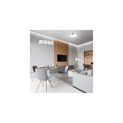 Потолочный светильник TK Lighting 4181 Hilton silver