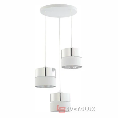 Люстра TK Lighting Hilton 4350 Silver