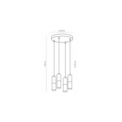 Подвесной светильник TK lighting 4354 Elit white
