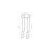 Подвесной светильник TK lighting 4354 Elit white