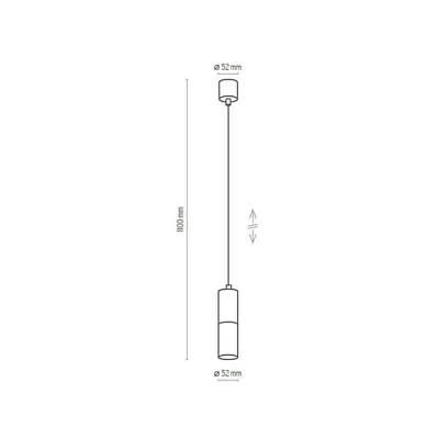 Підвісний світильник TK lighting 4366 Elit black