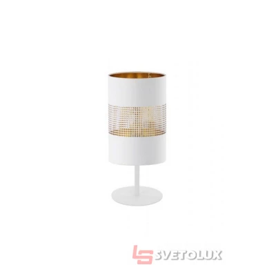 Настільна лампа TK lighting 5059 Bogart white