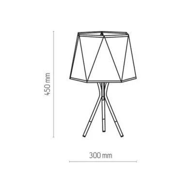 Настільна лампа TK lighting 5157 Ivo