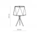 Настільна лампа TK lighting 5157 Ivo