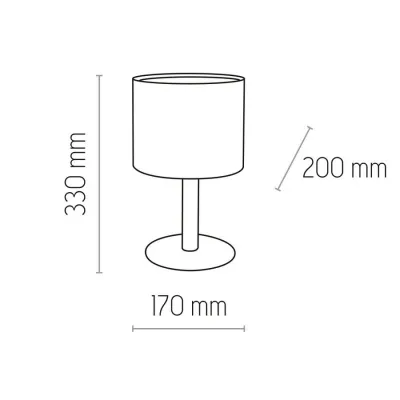 Настільна лампа TK Lighting 5192 Deva