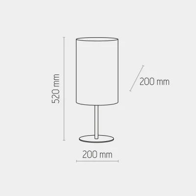 Настільна лампа TK Lighting 5276 Tercino Настільна лампа TK Lighting 5276 Tercino