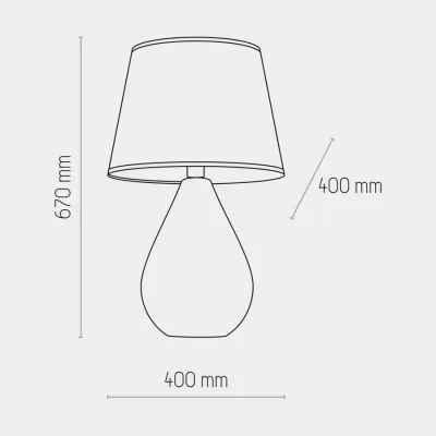 Настольная лампа TK Lighting 5453 Lacrima Настольная лампа TK Lighting 5453 Lacrima