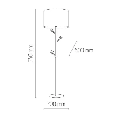 Торшер TK Lighting 5572 Albero