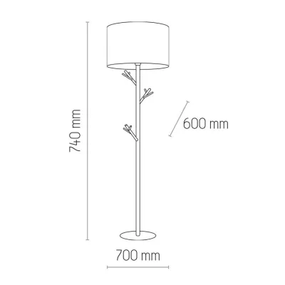 Торшер TK Lighting 5574 Albero
