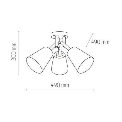 Люстра с абажурами TK Lighting Vaio Nature 574 Люстра с абажурами TK Lighting Vaio Nature 574