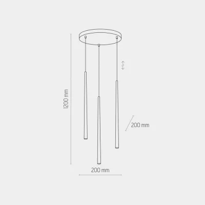 Подвесной светильник TK Lighting 6413 Piano Подвесной светильник TK Lighting 6413 Piano