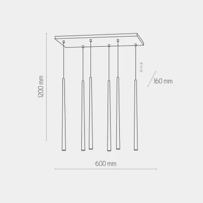 Подвесной светильник TK Lighting 6420 Piano Подвесной светильник TK Lighting 6420 Piano