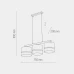 Подвесной светильник TK Lighting 6456 Paglia